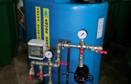 Sustav za nivelaciju tlaka vode